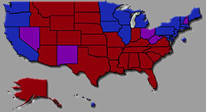 Select your map by picking the results of Federal Elections